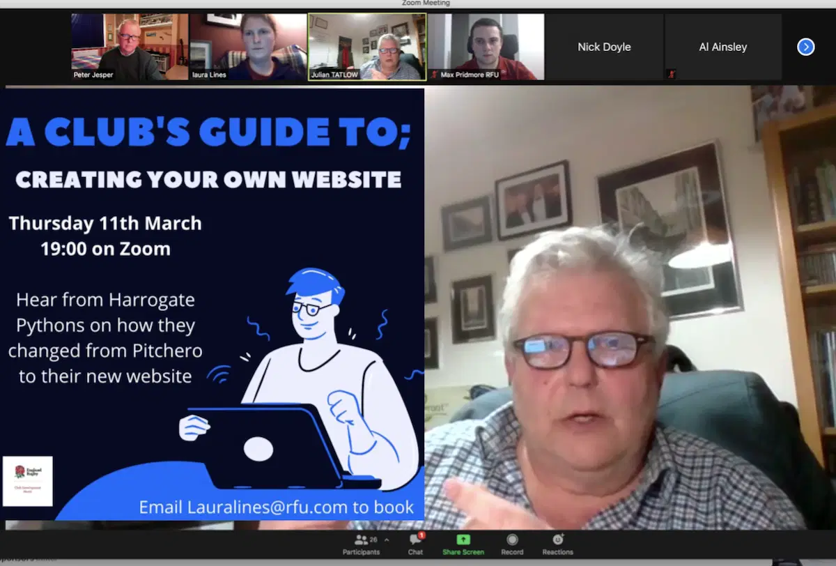 Pythons Website Spotlighted by RFU