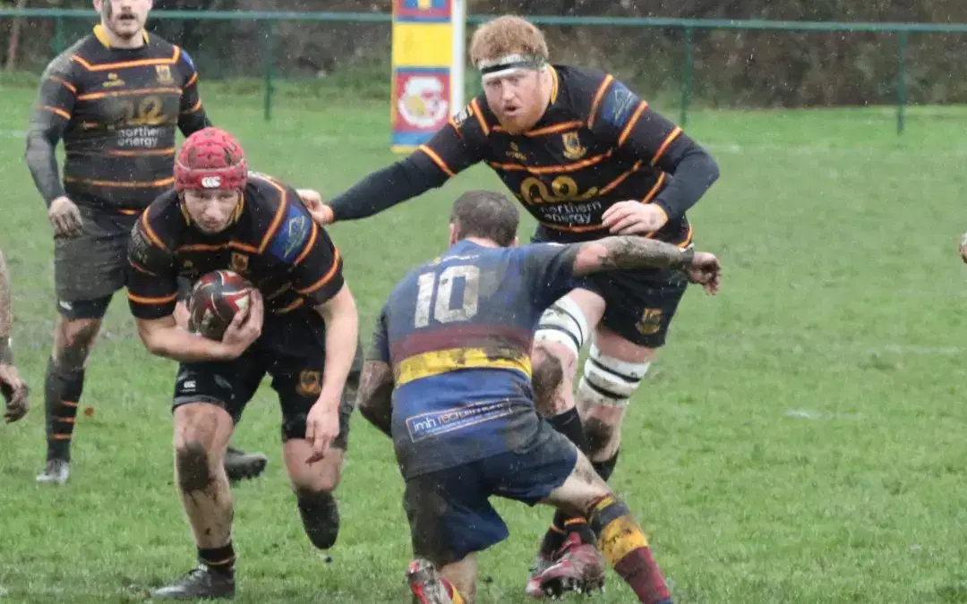 Pythons lose in the mud at Wath