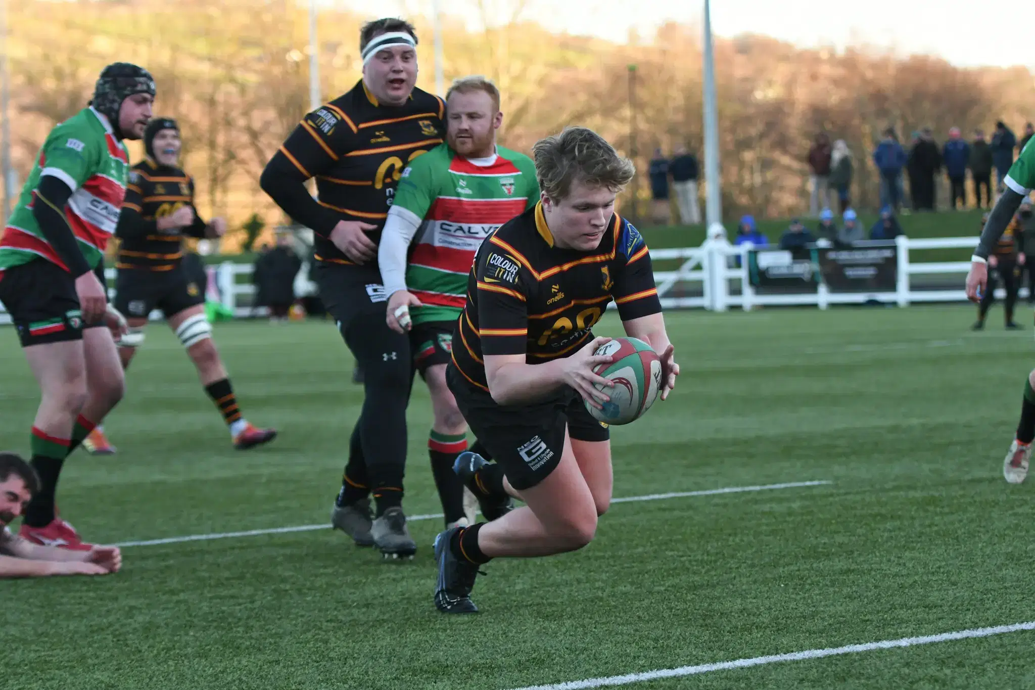 Pythons control first half on Keighley carpet