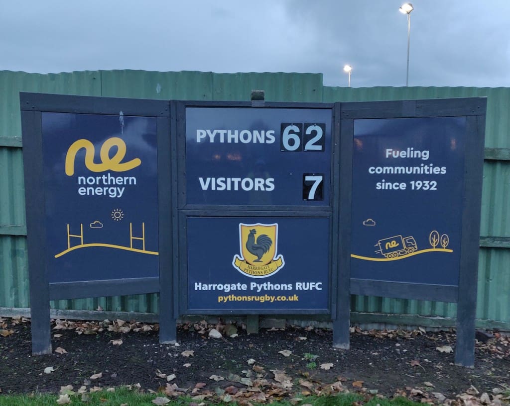 Harrogate Pythons Rugby Union Football Club